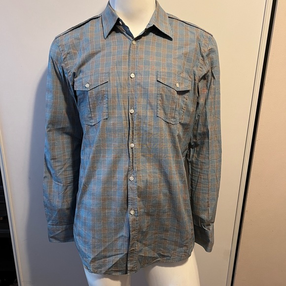 Hugo Boss button up size 17 - Picture 1 of 4